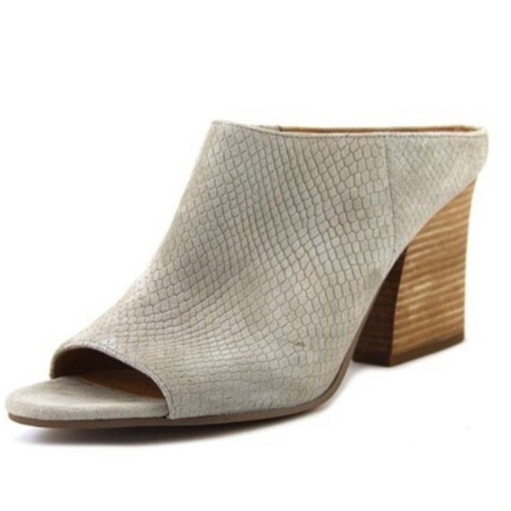 Franco Sarto size 6.5 firefly mule heel (3 inch heel) like-new condition